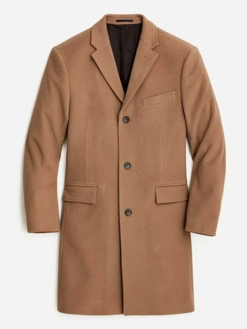 J.Crew Ludlow Wool-Cashmere Topcoat – Toffee – Men’s 42R – New With Tags